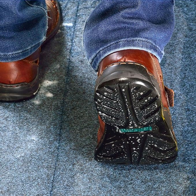 Shoe Sanitizing - Low Profile Mat - 1/2" Deep (Yellow)