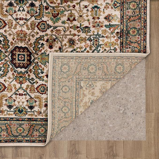 Mohawk Home Celine Traditional Ornamental Off White 2' X 4' Area Rug Perfect for Living Room, Dining Room, Office, Kitchen, Entryway, Hallway