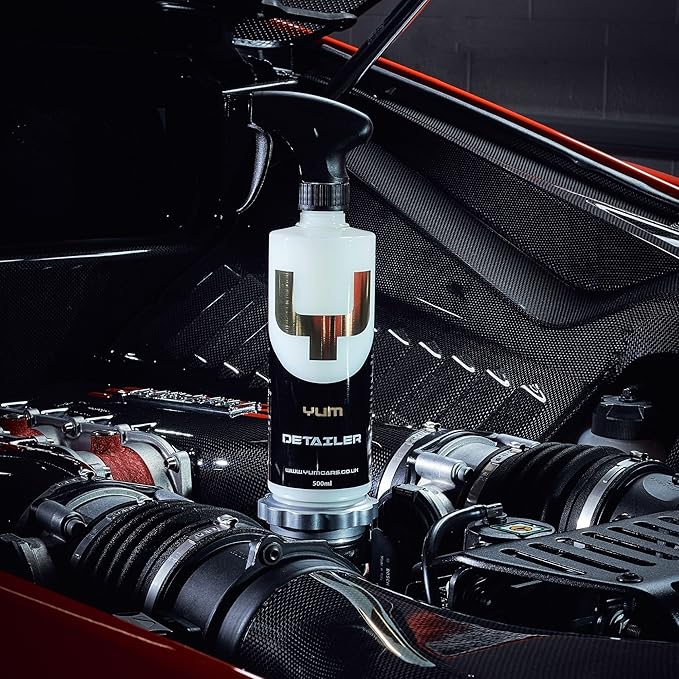 YumCars Yum Detailer – Versatile Quick Detail Spray for Gloss Boosting and Light Cleaning – Safe on All Exterior Surfaces Including Coated Finishes, Trim & Glass – Leaves a Streak-Free Shine – 500ml