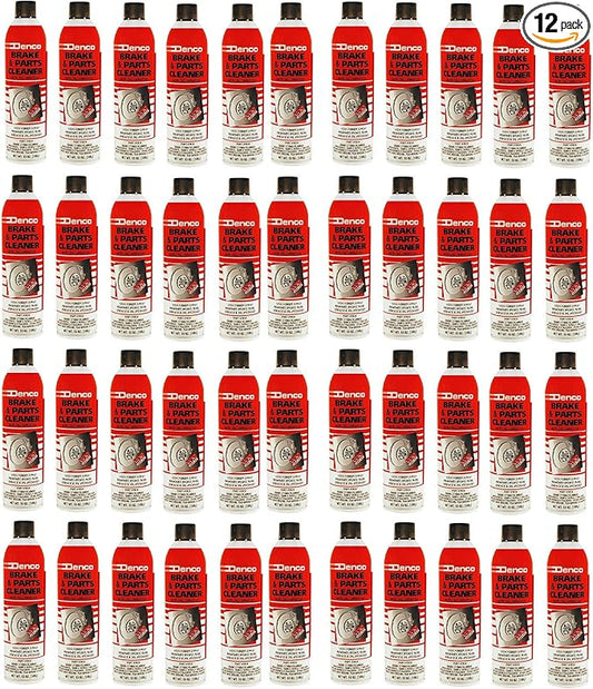 Denco #1930 Brake & Parts Cleaner Spray, Non-Chlorinated, Fast-Drying Degreaser, Low Odor Aerosol, 15.3oz (13oz net wt) (Case of 44)