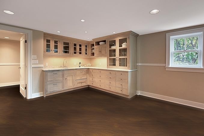 Rust-Oleum 286895 Rock Solid Garage Floor Coating Kit, Earth Brown, 70 Fl. Oz