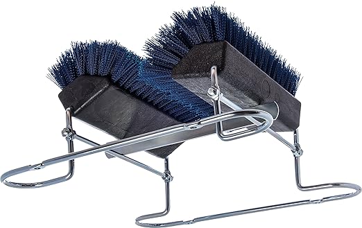 SPARTA 4042414 Spectrum Plastic Shoe Brush, Boot Brush, Shoe Polish Brush With Non-Absorbent For Cleaning, 16.5 X 14.75 X 7 Inches, Blue